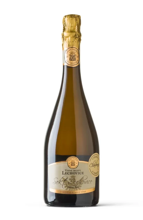 Sekt Lechovice Demi sec Chardonnay