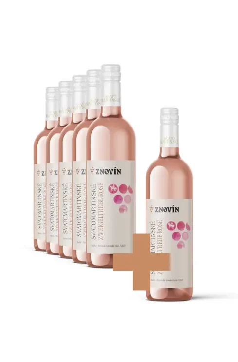 Svatomartinské – Zweigeltrebe rosé 5+1